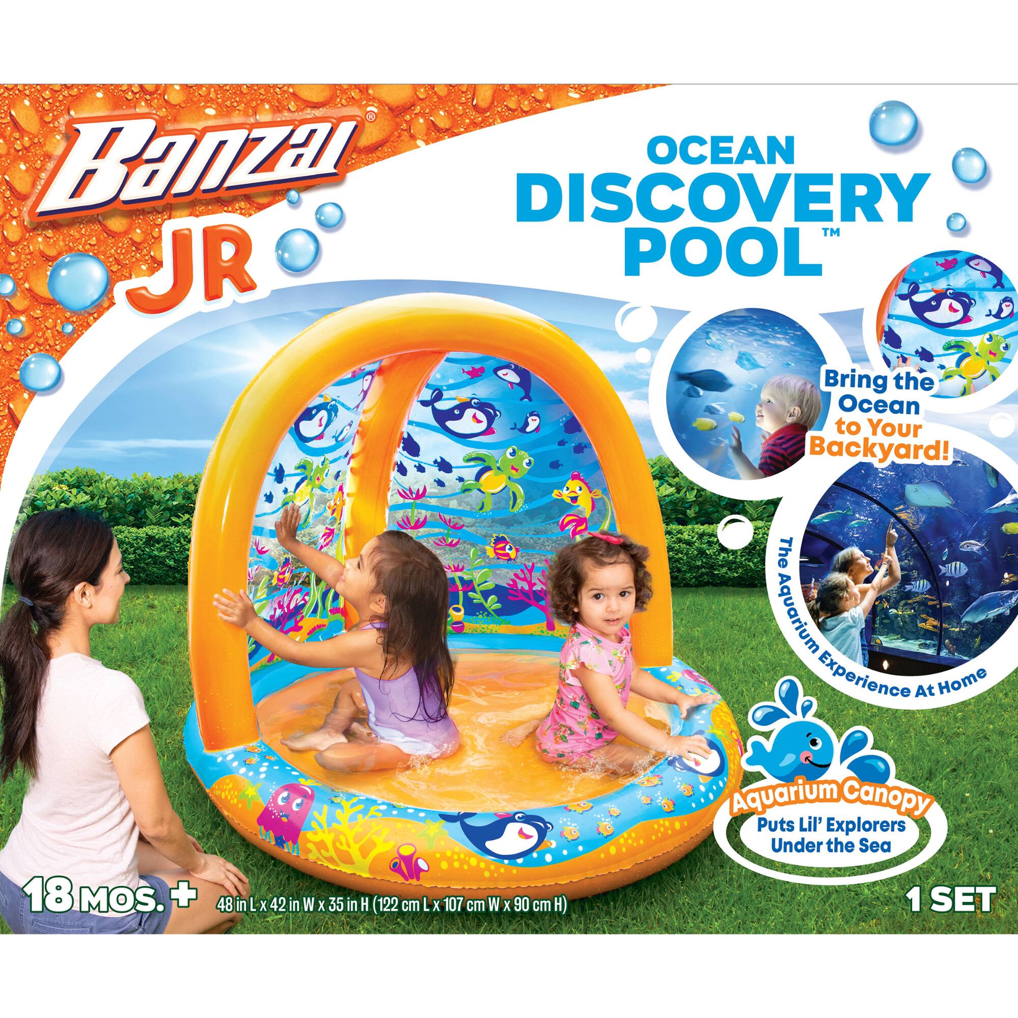 Banzai® 48'' Inflatable Ocean Discovery Pool
